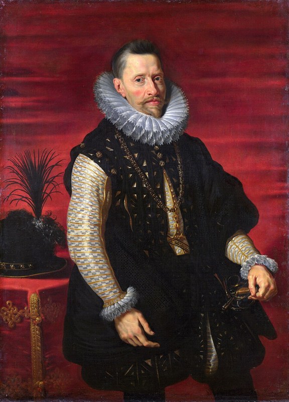 Portrét Albrechta VII. Habsburského od Petra Paula Rubense