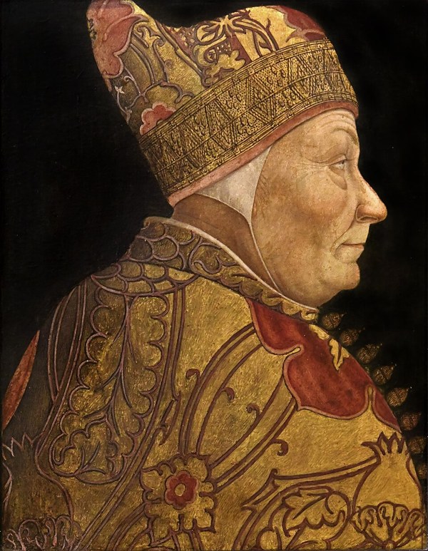 Portrét benátského dóžete Francesca Foscariho z Museo Correr
