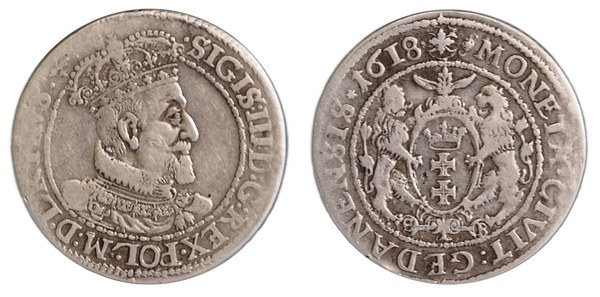 Stříbrná mince ort